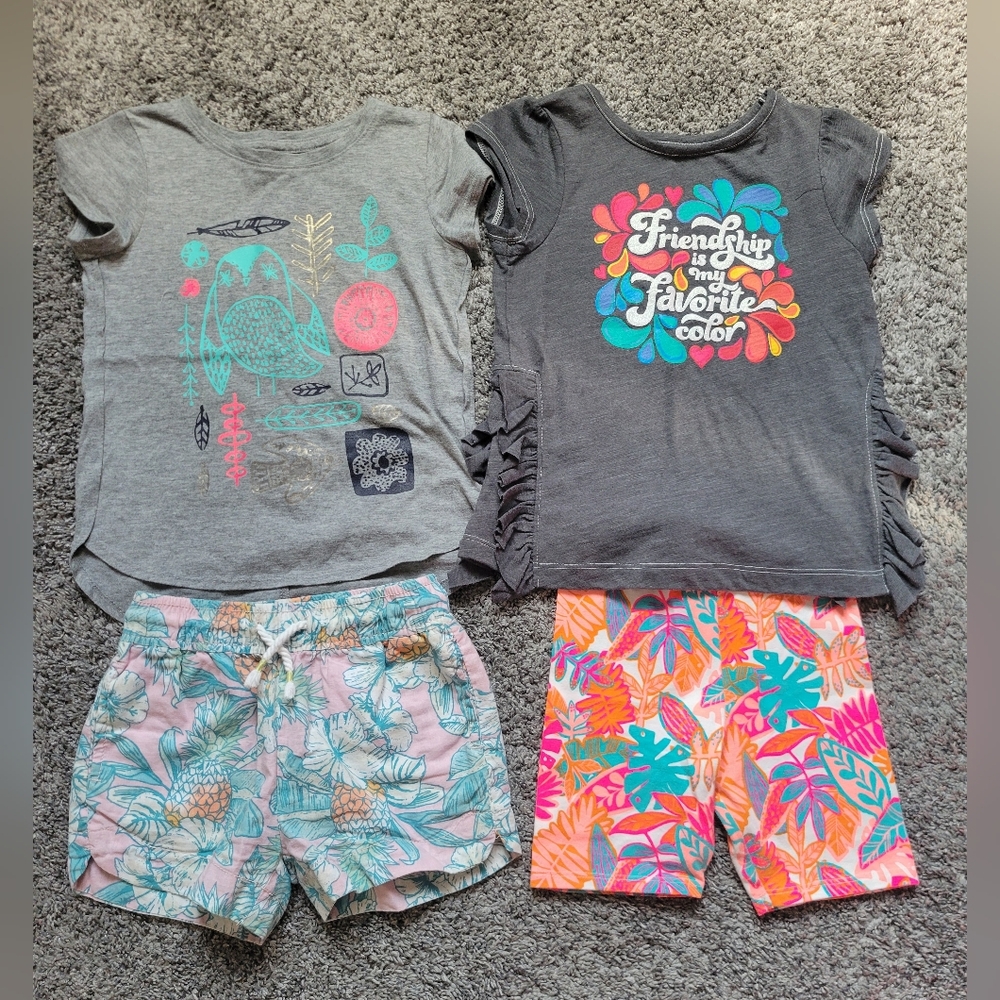 Size 4T Girls Bundle Mix & Match 4 Pieces